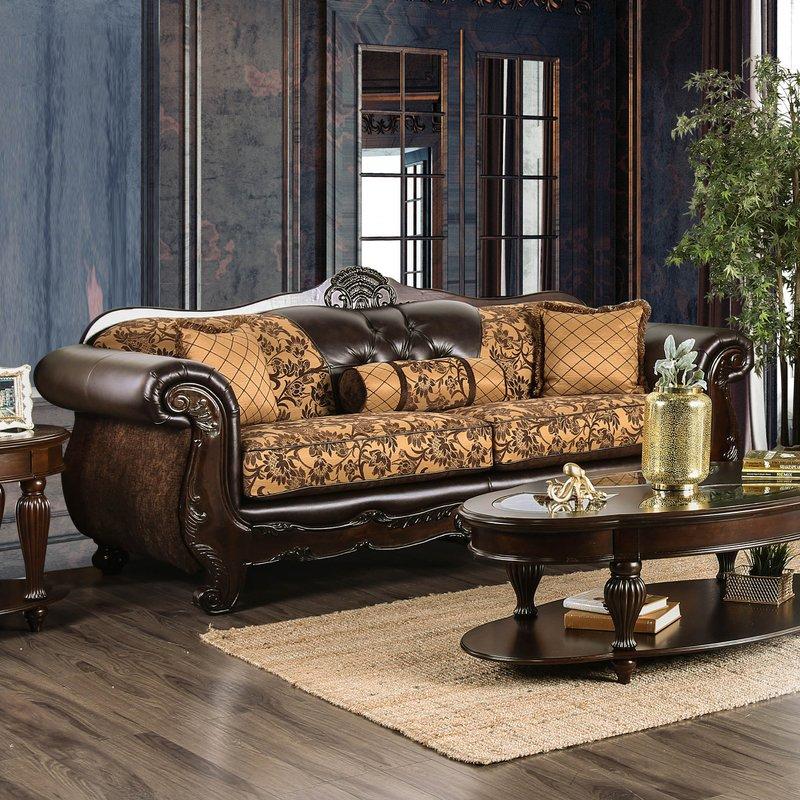  Furniture of America Quirino SM6417 2 pc Living Room Set IMAGE 2