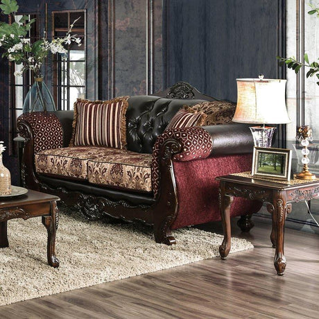  Furniture of America Quirino SM6415 2 pc Living Room Set IMAGE 3