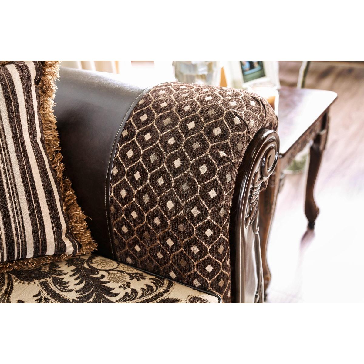  Furniture of America Quirino SM6416 2 pc Living Room Set IMAGE 6
