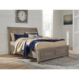  Signature Design by Ashley Lettner B733 6 pc Queen Sleigh Storage Bedroom Set IMAGE 2