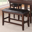  Crown Mark Fulton Counter Height Bench 2727-BENCH-V IMAGE 1
