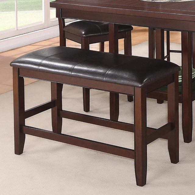  Crown Mark Fulton Counter Height Bench 2727-BENCH-V IMAGE 1
