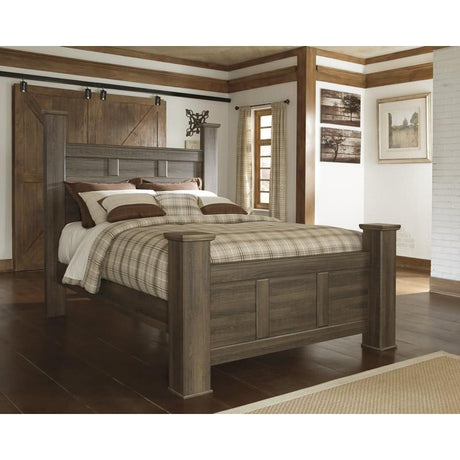  Signature Design by Ashley Juararo B251-67 Queen Poster Headboard IMAGE 2
