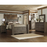  Signature Design by Ashley Juararo B251-67 Queen Poster Headboard IMAGE 3