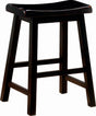 Durant Wooden Counter Height Stools Black (Set of 2) image