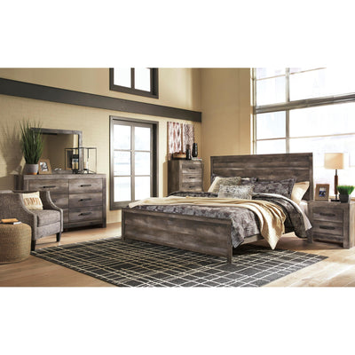  Signature Design by Ashley Wynnlow B440B23 6 pc King Panel Bedroom Set IMAGE 1