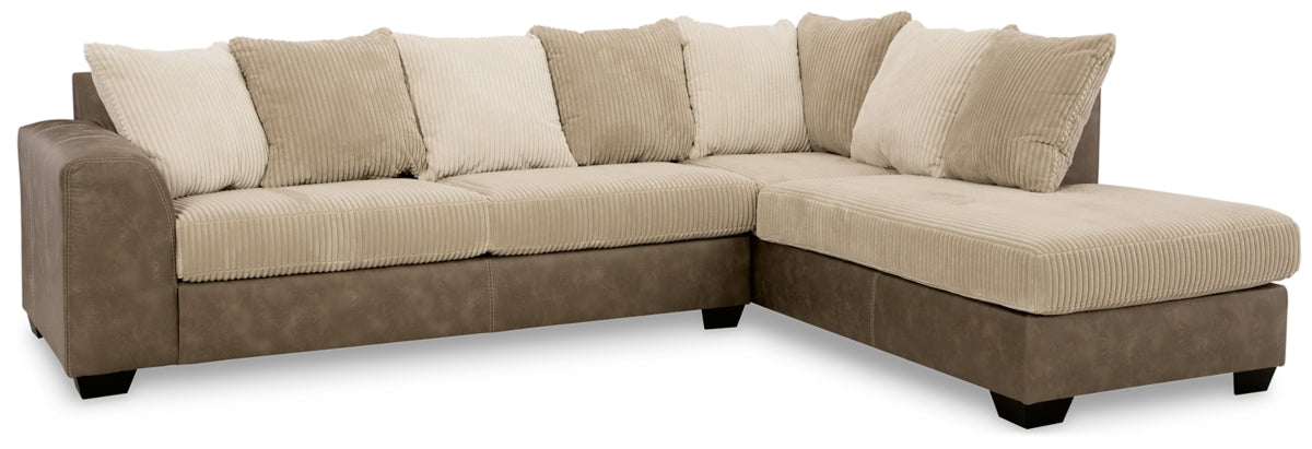 Keskin 2-Piece Sectional with Chaise Image