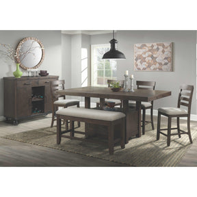  Elements International Colorado DCO100 6 pc Counter Height Dining Set IMAGE 1