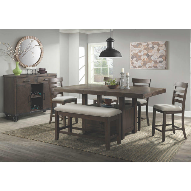  Elements International Colorado DCO100 6 pc Counter Height Dining Set IMAGE 1