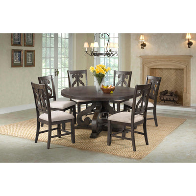 Elements International Stone DST1 7 pc Dining Set IMAGE 1