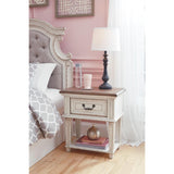  Signature Design by Ashley Realyn B743 6 pc Full Upholstered Panel Bedroom Set IMAGE 4