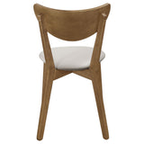  Coaster Furniture Kersey 103062 Wood Dining Side Chair - Chestnut (Set of 2) IMAGE 6