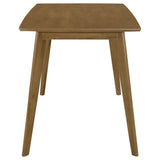  Coaster Furniture Kersey 103061 Rectangular 47-inch Wood Dining Table - Chestnut IMAGE 3