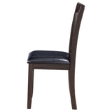  Coaster Furniture Lavon 102672 Wood Dining Side Chair - Espresso (Set of 2) IMAGE 4