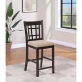  Coaster Furniture Lavon 105279 Wood Counter Chair - Tan and Espresso (Set of 2) IMAGE 8