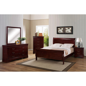  Crown Mark Louis Philip B3850 7 pc King Sleigh Bedroom Set IMAGE 1