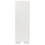  Coaster Furniture Jessica 202995 5-Drawer Bedroom Chest - Snow White IMAGE 8