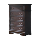 Cambridge 5-drawer Rectangular Chest Cappuccino image