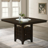  Coaster Furniture Gabriel 100438 52-inch Counter Height Dining Table - Cappuccino IMAGE 7