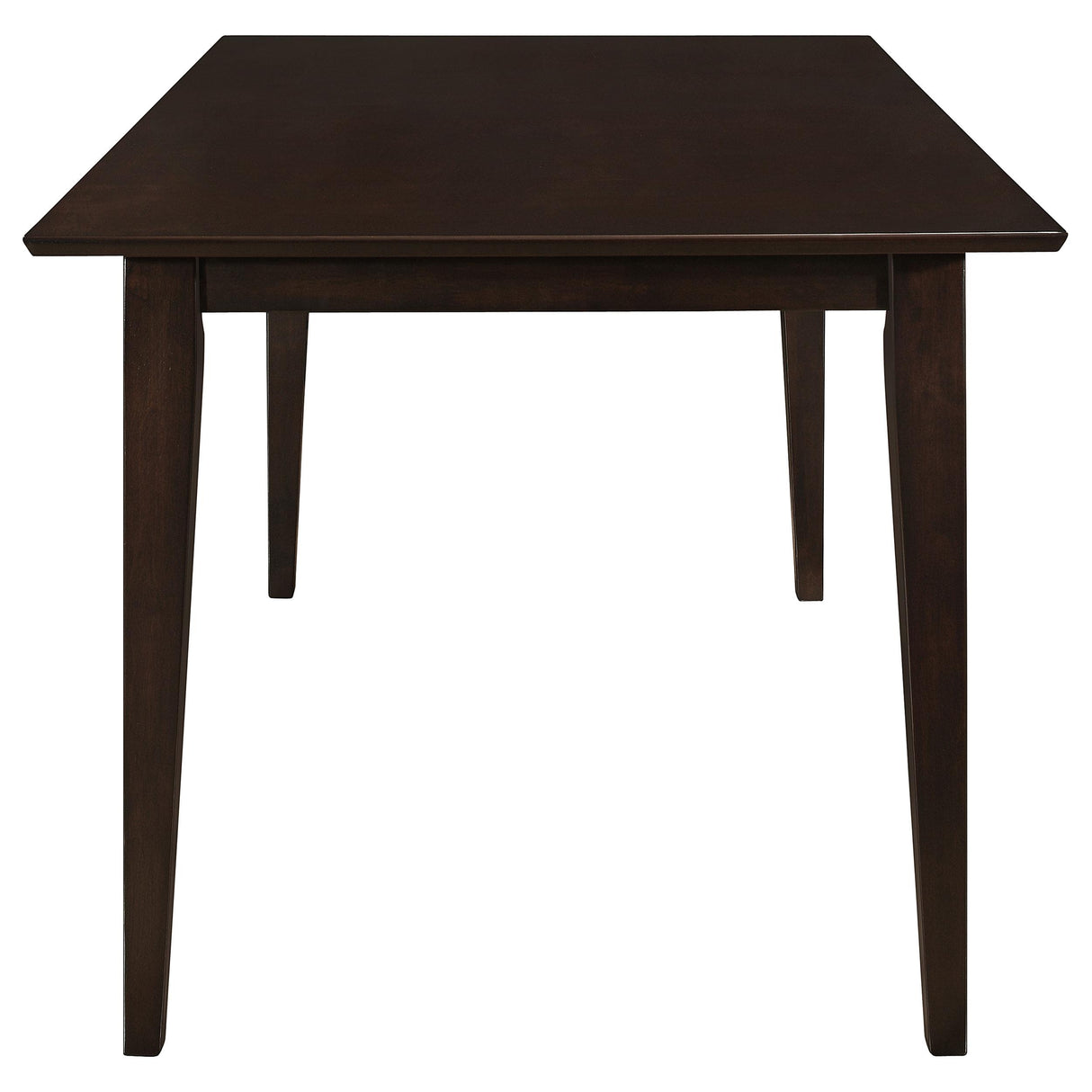  Coaster Furniture Gabriel 100771 Rectangular 59-inch Wood Dining Table - Cappuccino IMAGE 3