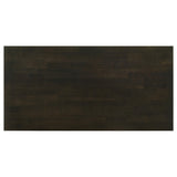  Coaster Furniture Rachelle 5909 3-piece Rectangular Coffee Table Set - Deep Merlot IMAGE 5
