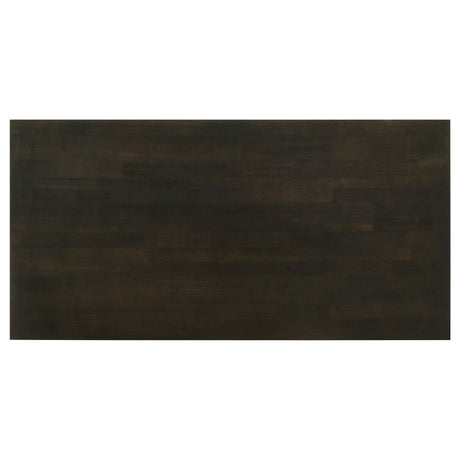  Coaster Furniture Rachelle 5909 3-piece Rectangular Coffee Table Set - Deep Merlot IMAGE 5