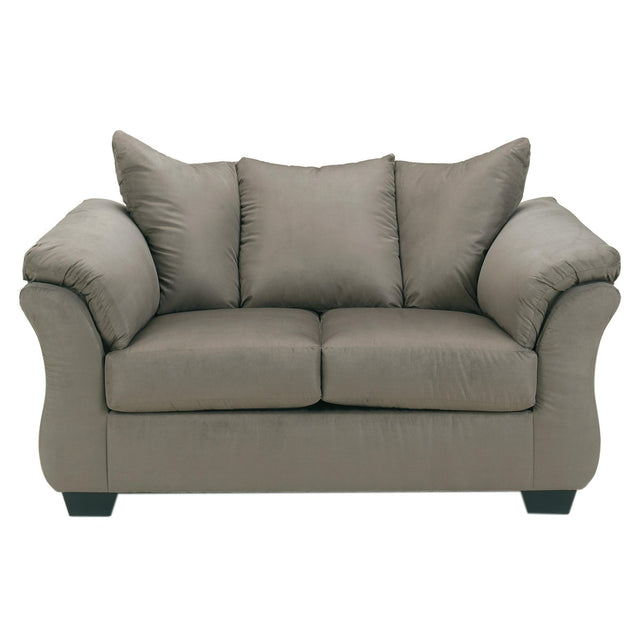  Signature Design by Ashley Darcy Stationary Fabric Loveseat 7500535 IMAGE 1