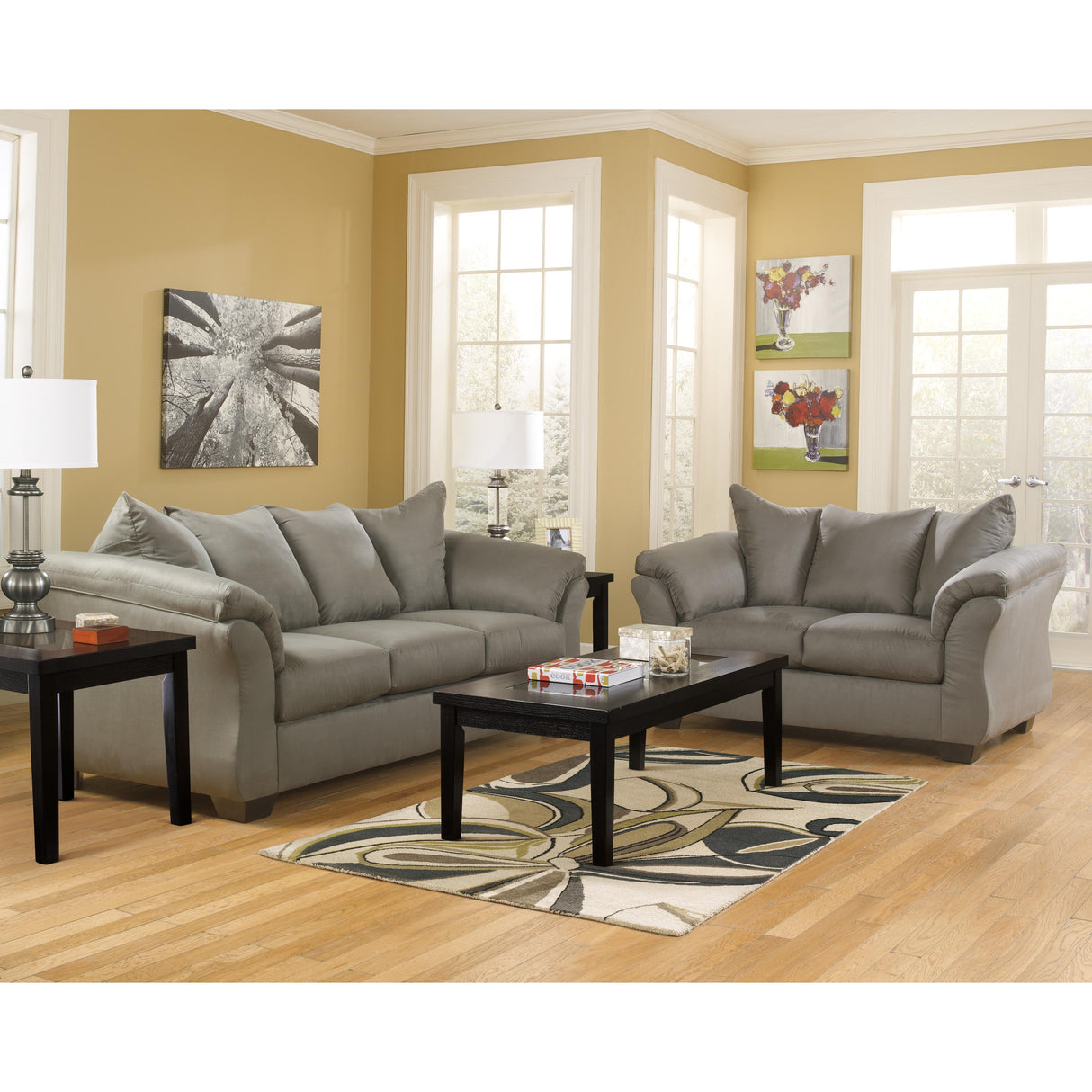 Signature Design by Ashley Darcy Stationary Fabric Sofa 7500538 IMAGE 9