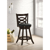  Coaster Furniture Calecita 101929 Wood Swivel Counter Stool - Cappuccino (Set of 2) IMAGE 9