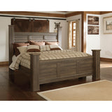  Signature Design by Ashley Juararo B251B31 7 pc King Poster Bedroom Set IMAGE 2