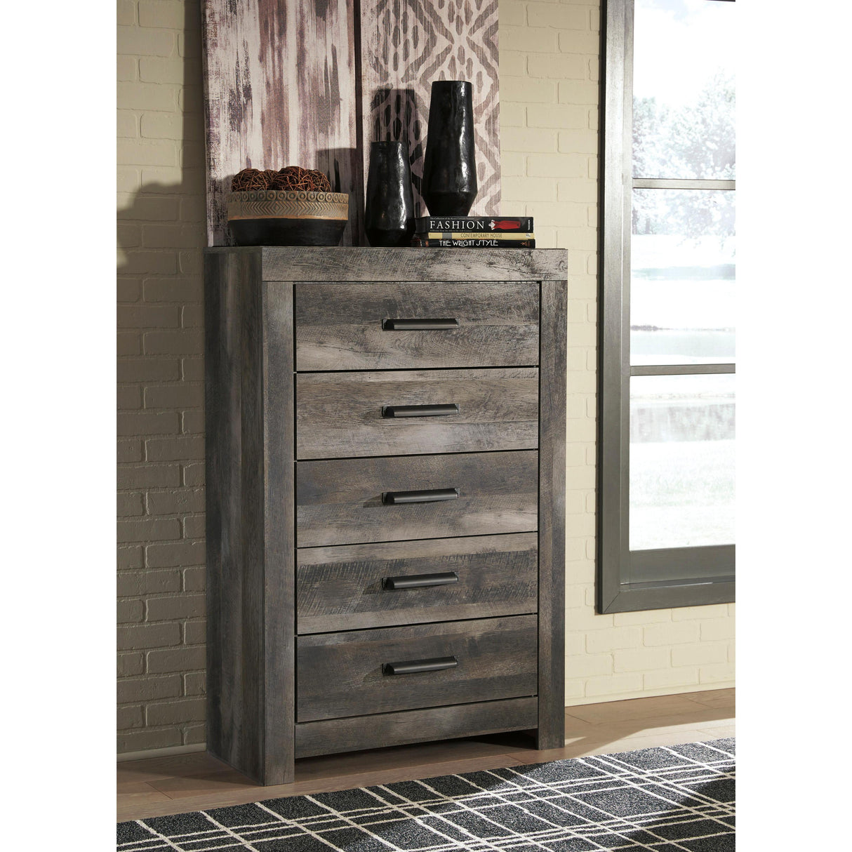  Signature Design by Ashley Wynnlow B440 7 pc Queen Panel Bedroom Set IMAGE 4