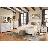  Signature Design by Ashley Willowton B267 7 pc Queen Panel Bedroom Set IMAGE 1