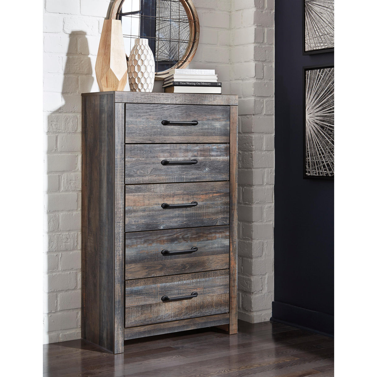  Signature Design by Ashley Drystan B211 7 pc King Panel Bedroom Set IMAGE 3