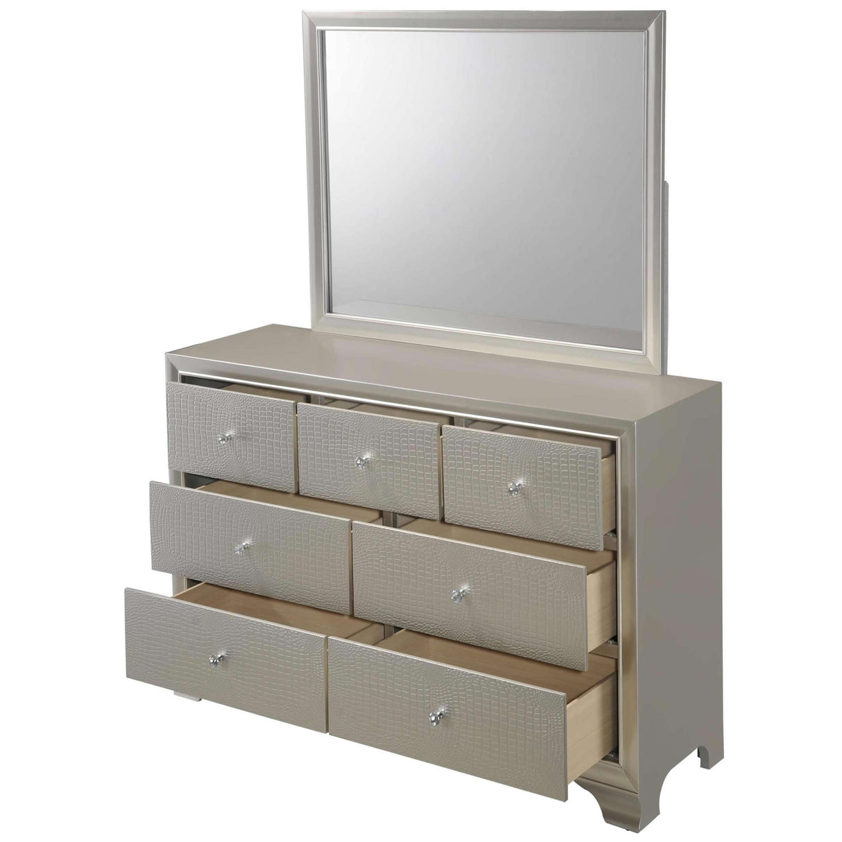  Crown Mark Lyssa B4300 6 pc Queen Panel Bedroom Set IMAGE 6