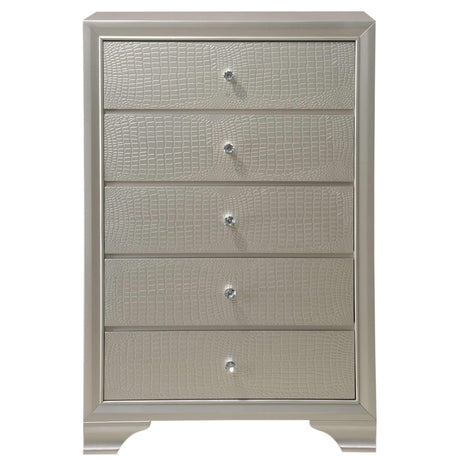  Crown Mark Lyssa B4300 7 pc King Panel Bedroom Set IMAGE 10