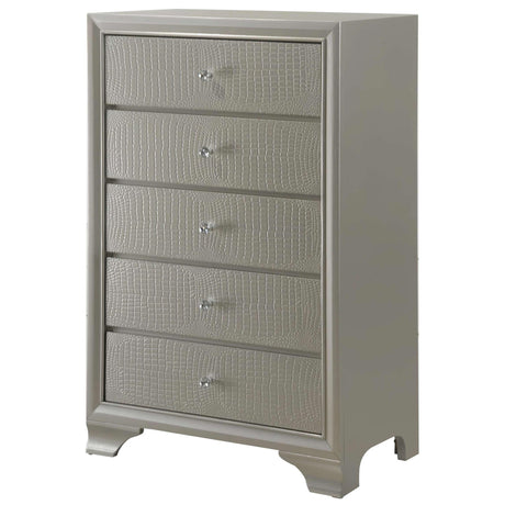  Crown Mark Lyssa B4300 7 pc King Panel Bedroom Set IMAGE 11