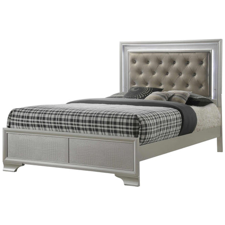  Crown Mark Lyssa B4300 7 pc King Panel Bedroom Set IMAGE 3