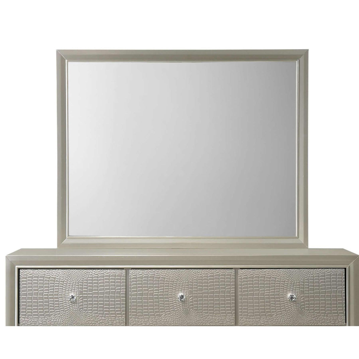  Crown Mark Lyssa B4300 7 pc King Panel Bedroom Set IMAGE 4
