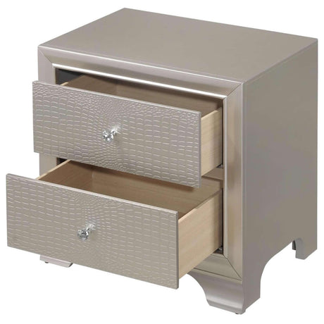  Crown Mark Lyssa B4300 7 pc King Panel Bedroom Set IMAGE 9