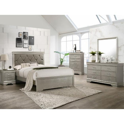  Crown Mark Amalia B6910 6 pc Queen Panel Bedroom Set IMAGE 1