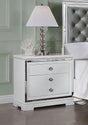 Eleanor Rectangular 2-drawer Nightstand White image