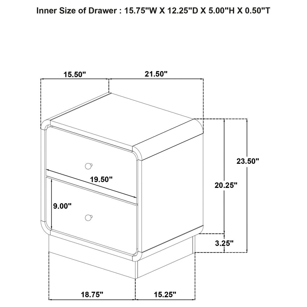 Cavelle 4 Pc Bedroom Set