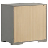 Ives 4 & 5 Piece Bedroom Set E.king & Queen White & Grey