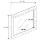 Ives 4 & 5 Piece Bedroom Set E.king & Queen White & Grey