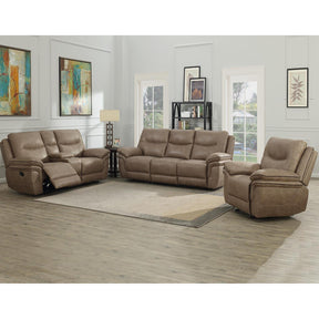  Steve Silver Furniture Isabella IS850 3 pc Reclining Living Room Set - Sand IMAGE 1