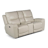  Steve Silver Furniture Laurel LL950 3 pc Power Reclining Living Room Set - Ivory IMAGE 3