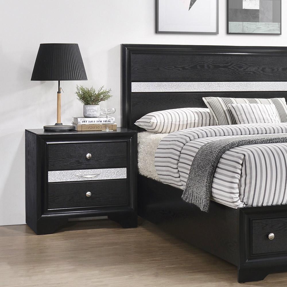 Crown Mark Regata B4670-K 7 pc King Panel Bedroom Set with Storage IMAGE 3