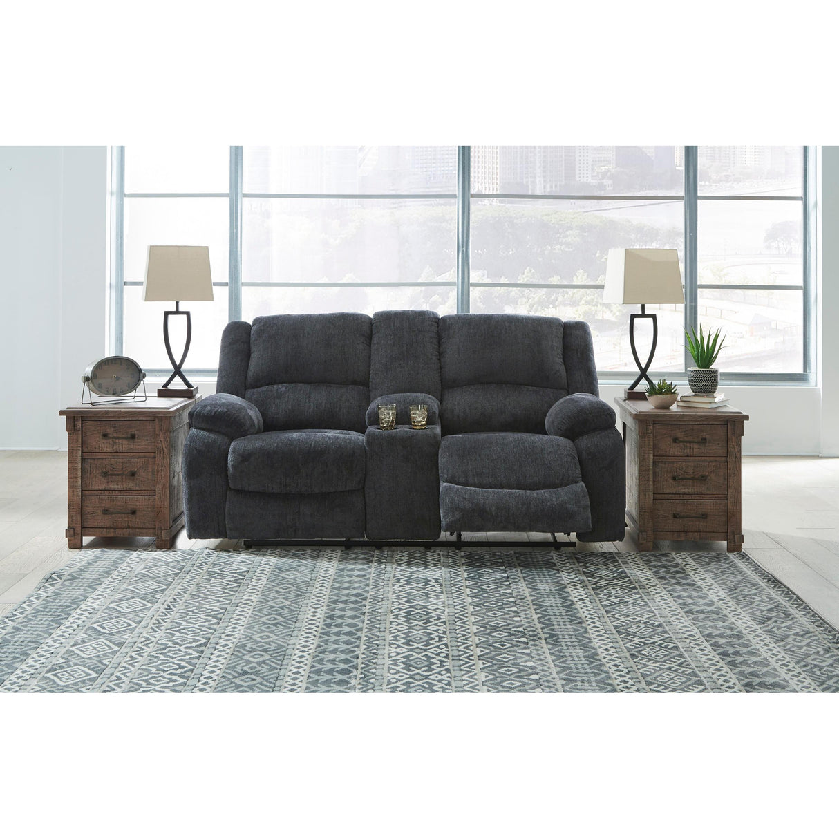  Signature Design by Ashley Draycoll 76504U1 2 pc Reclining Living Room Set IMAGE 4