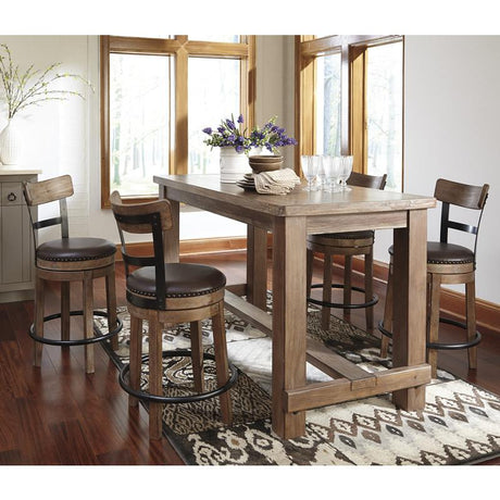  Signature Design by Ashley Pinnadel Counter Height Stool D542-124 IMAGE 4
