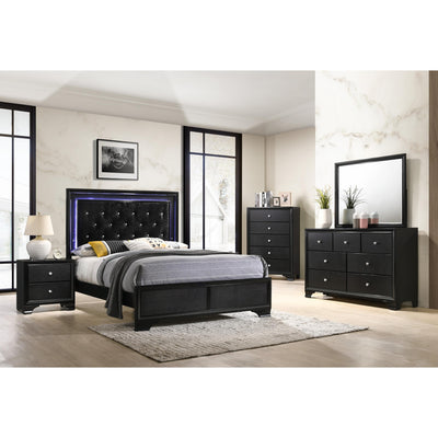  Crown Mark Micah B4350 7 pc Queen Panel Bedroom Set IMAGE 1